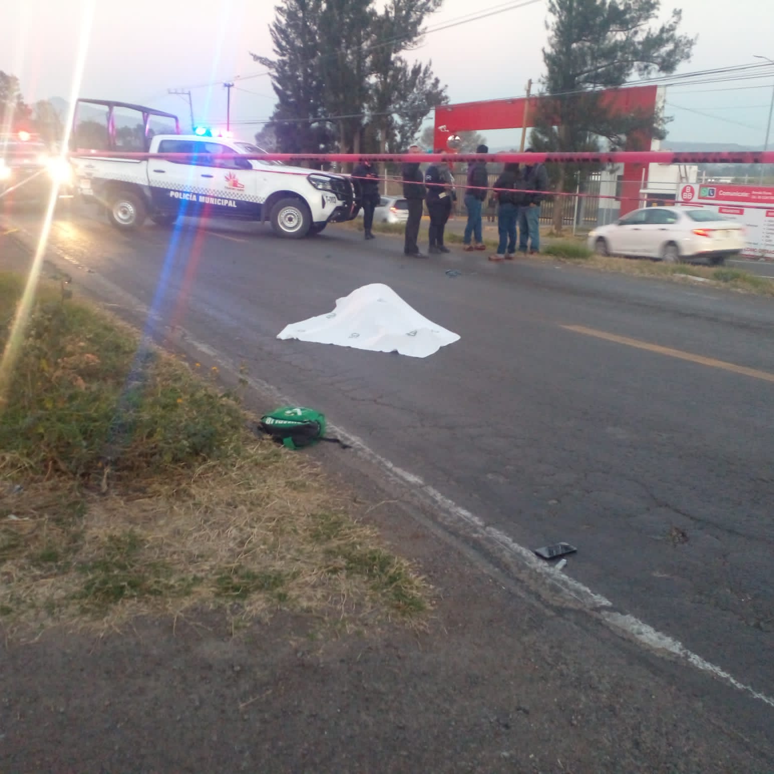 Un hombre que viajaba a bordo de una motocicleta perdió la vida al accidentarse