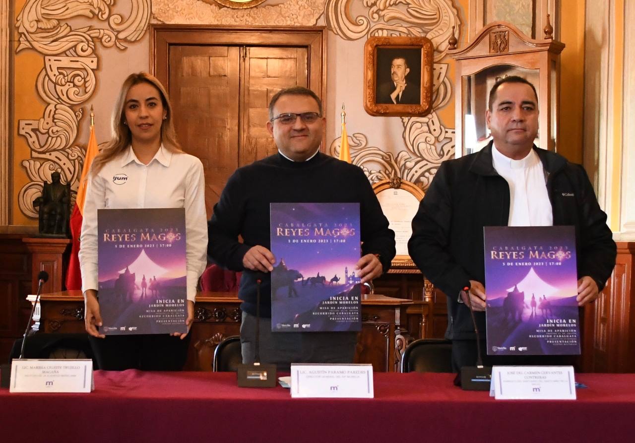 Llena de sorpresas, llegará Cabalgata de Reyes Magos 2023 a Morelia
