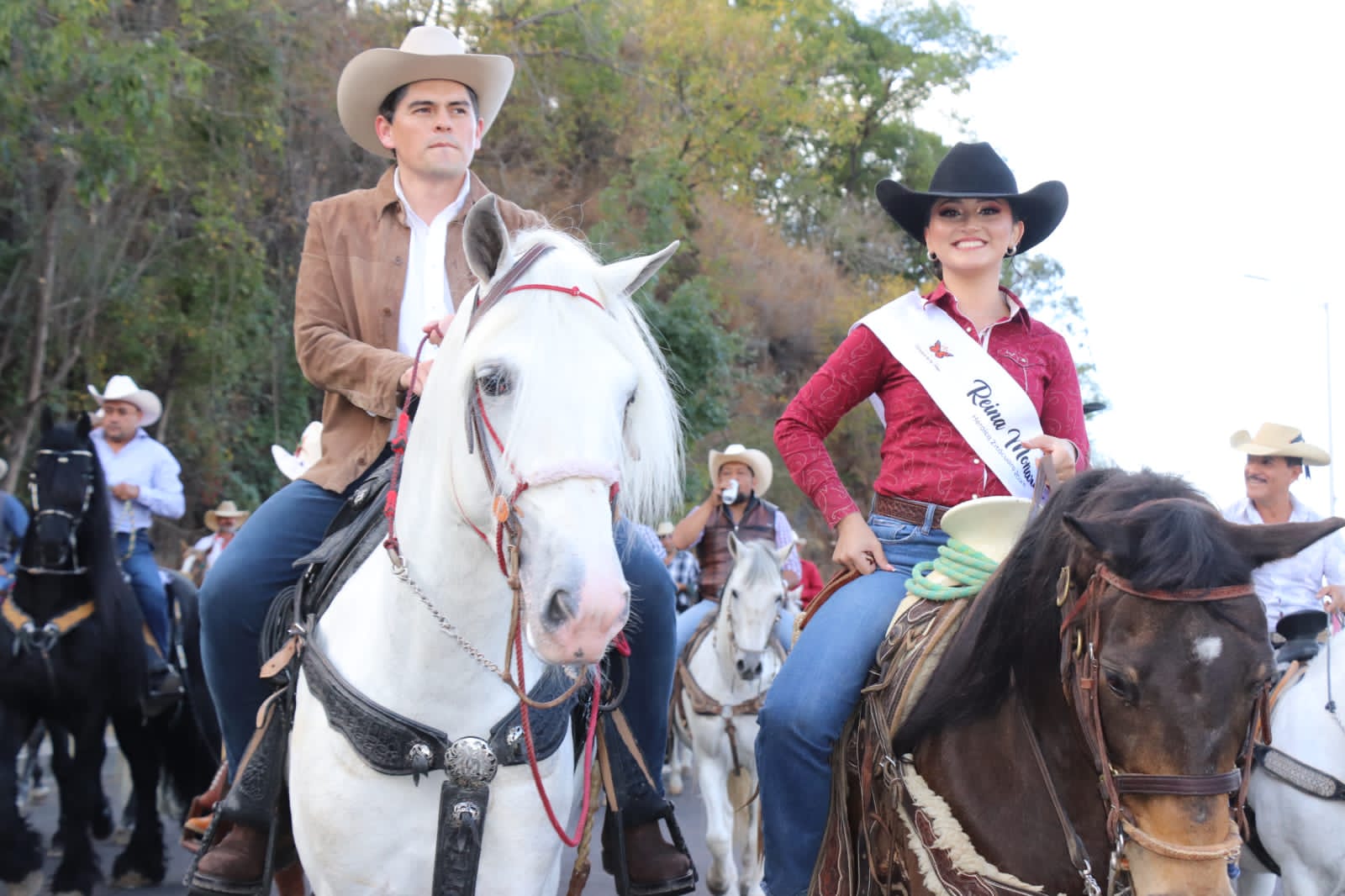 Con cabalgata comienza el arranque de la Feria Monarca Zitácuaro 2023
