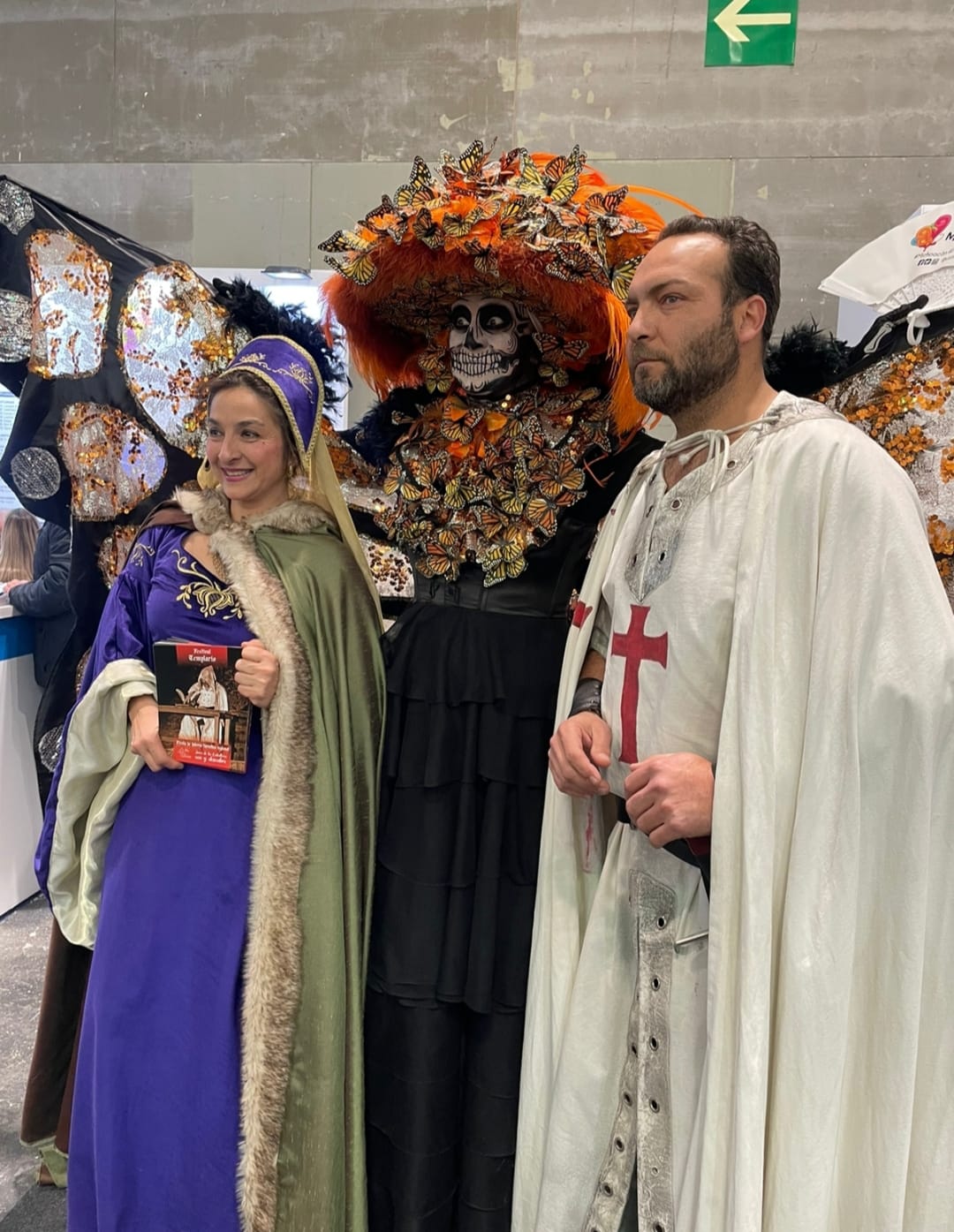 Un éxito, la activación de la Catrina michoacana en la FITUR