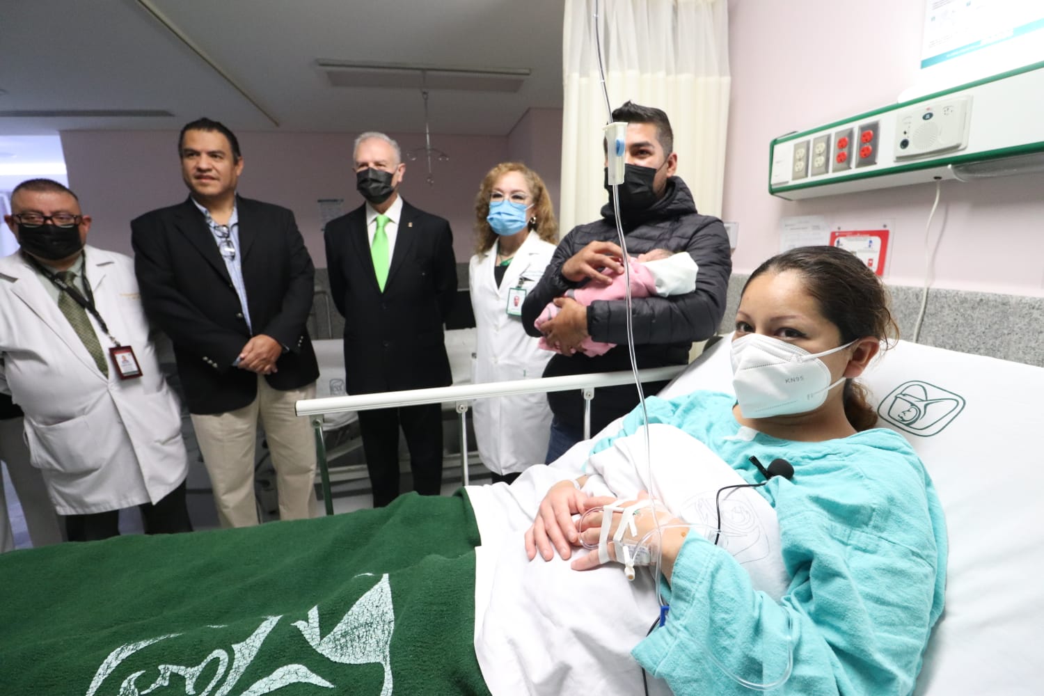 Con nuevas esperanzas recibe IMSS Michoacán a primera bebé de 2023