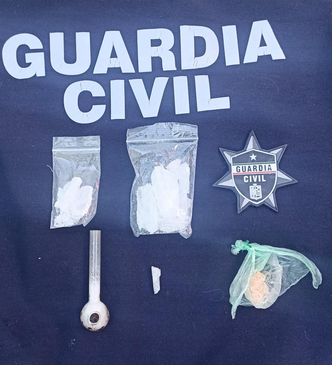 SSP detiene a masculino en posesión de diferentes drogas, en Hidalgo.