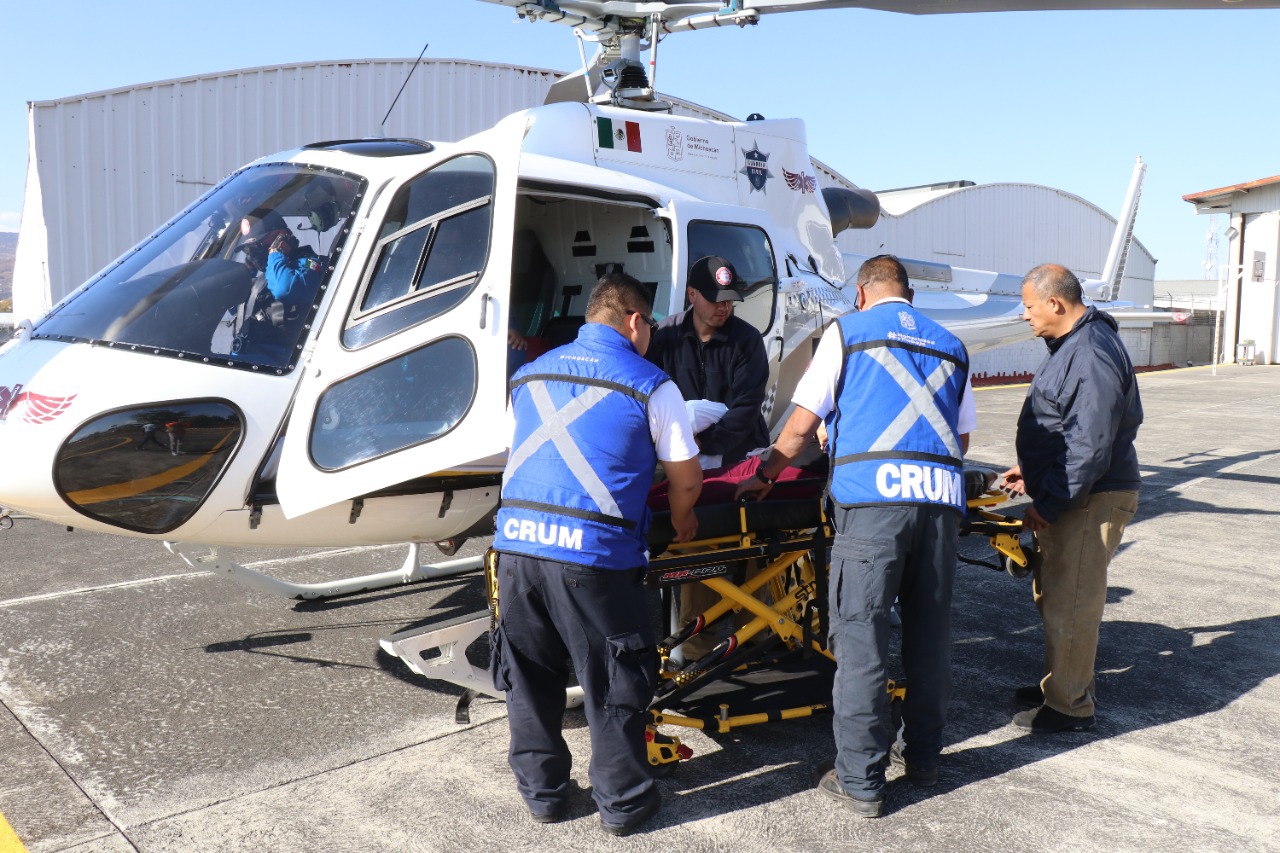 De Morelia a Guadalajara, GC traslada a paciente con complicaciones de salud.