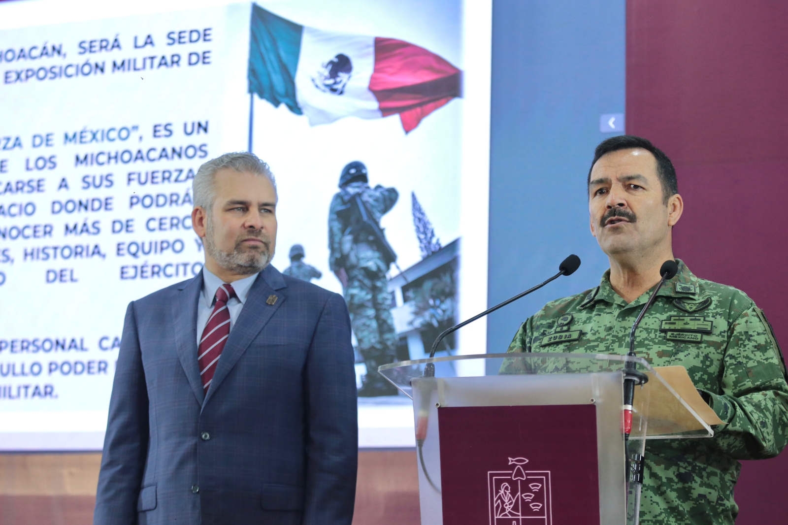 Michoacán recibe la magna exposición militar “La Gran Fuerza de México”.