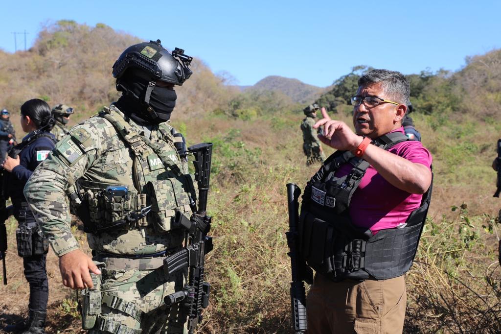 Intensifican operativo interinstitucional en Michoacán y Colima, de búsqueda de los 2 activistas desaparecidos