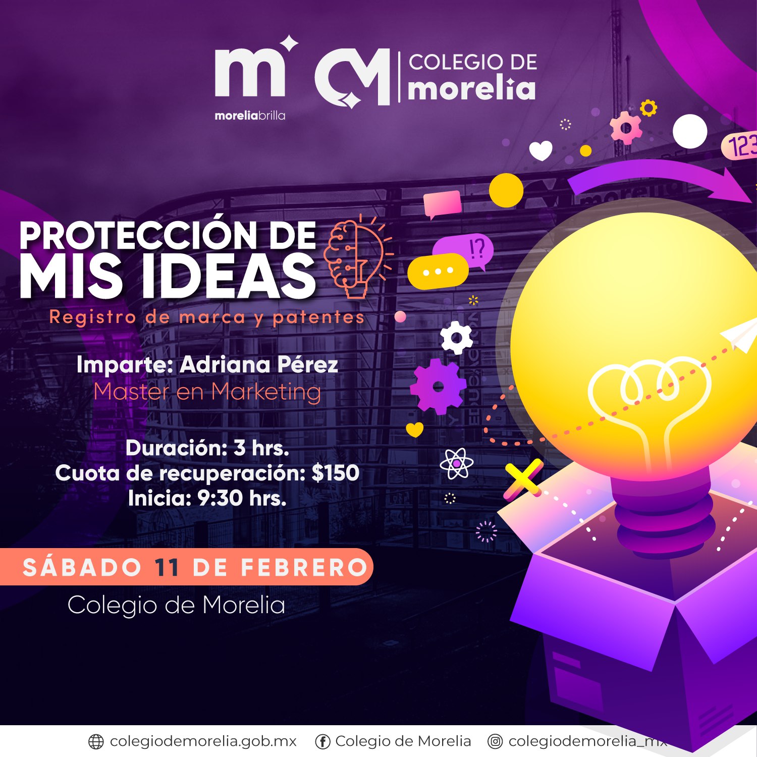 Colegio de Morelia invita a sus cursos sobre uso de las social media