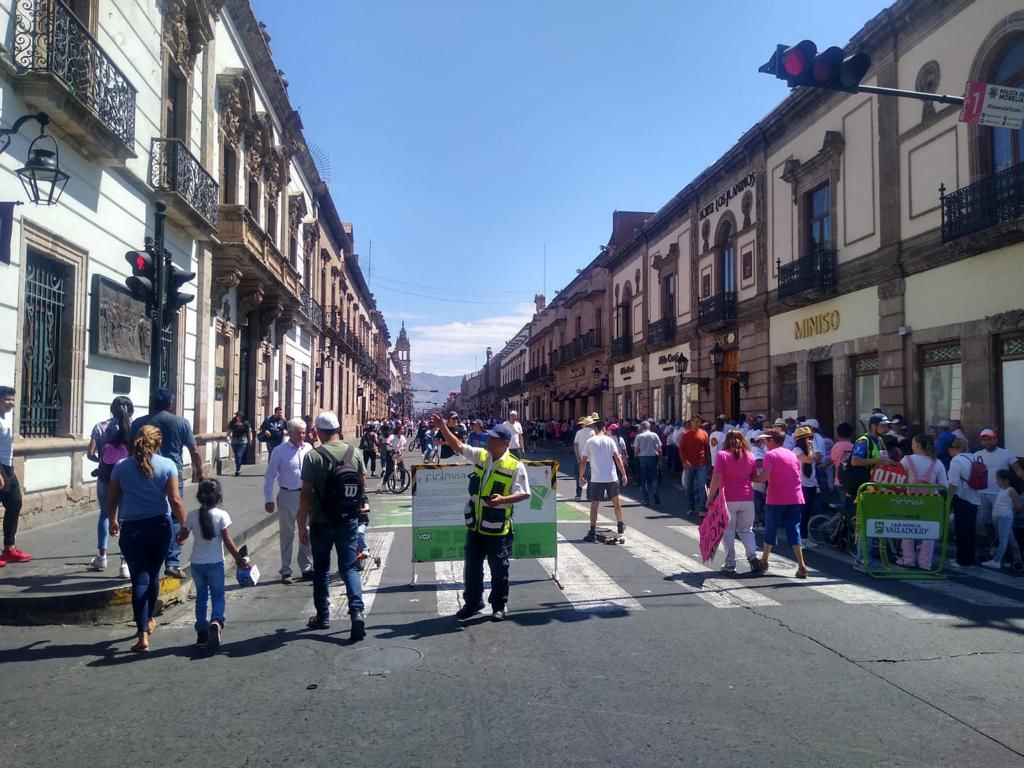 SSP despliega operativo en marcha ciudadana; manifestación concluye con saldo blanco