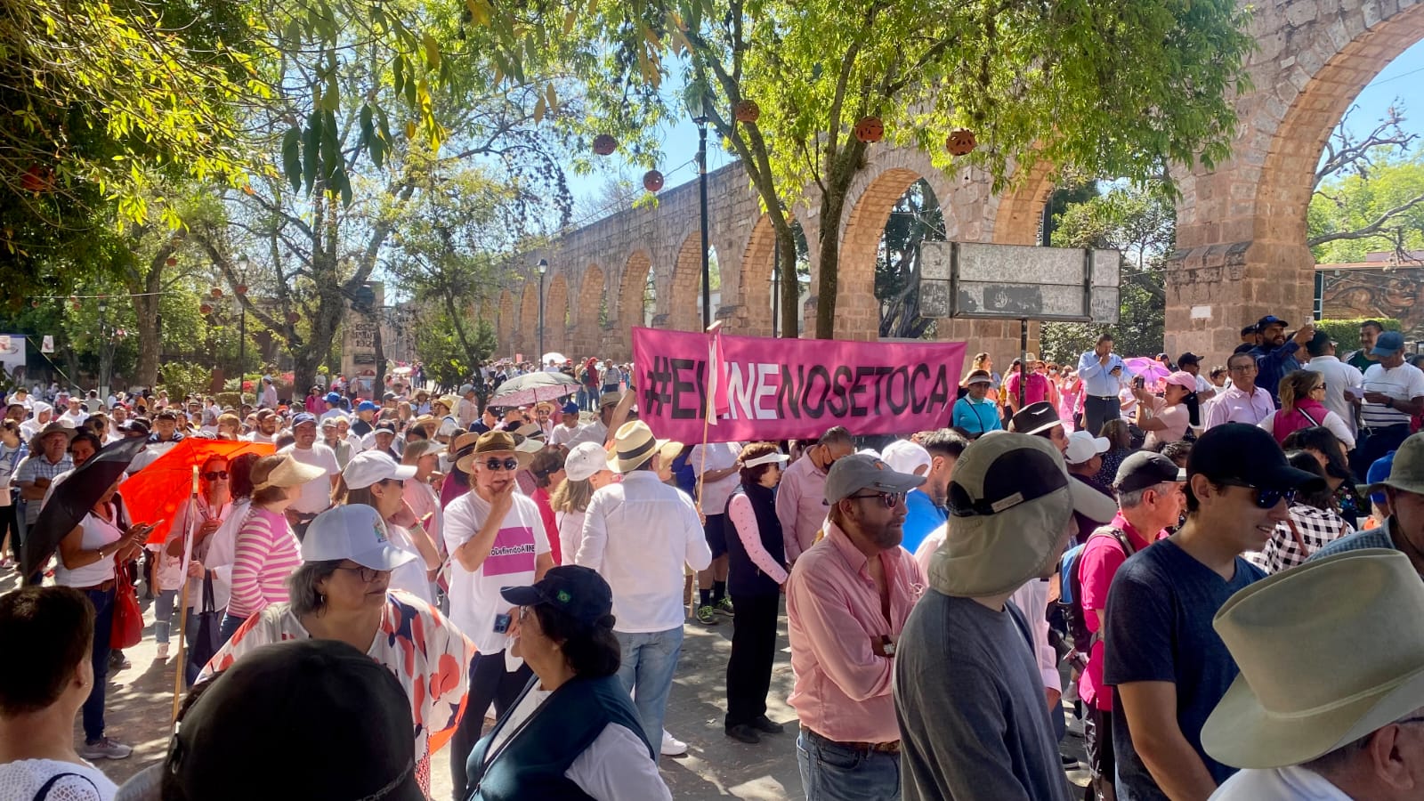 En México decimos Sí a la democracia, Sí a la Libertad de Expresión y Sí a la defensa del INE y de las instituciones: Alfonso Martínez