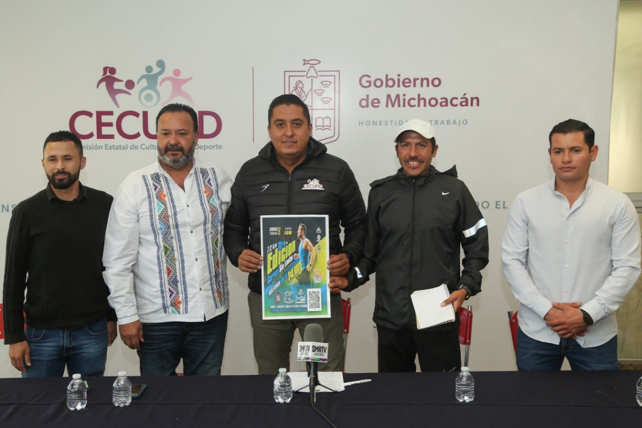 Presenta Cecufid la carrera Sin Límites 7.2 K Pátzcuaro