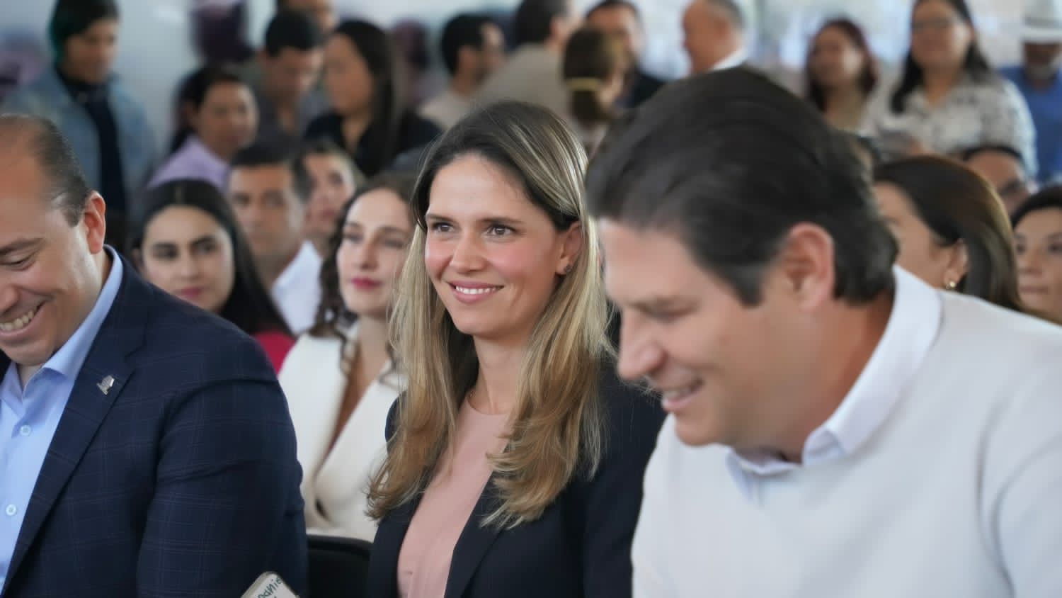 Daniela De Los Santos celebra el arranque de Ciudad Administrativa de Morelia