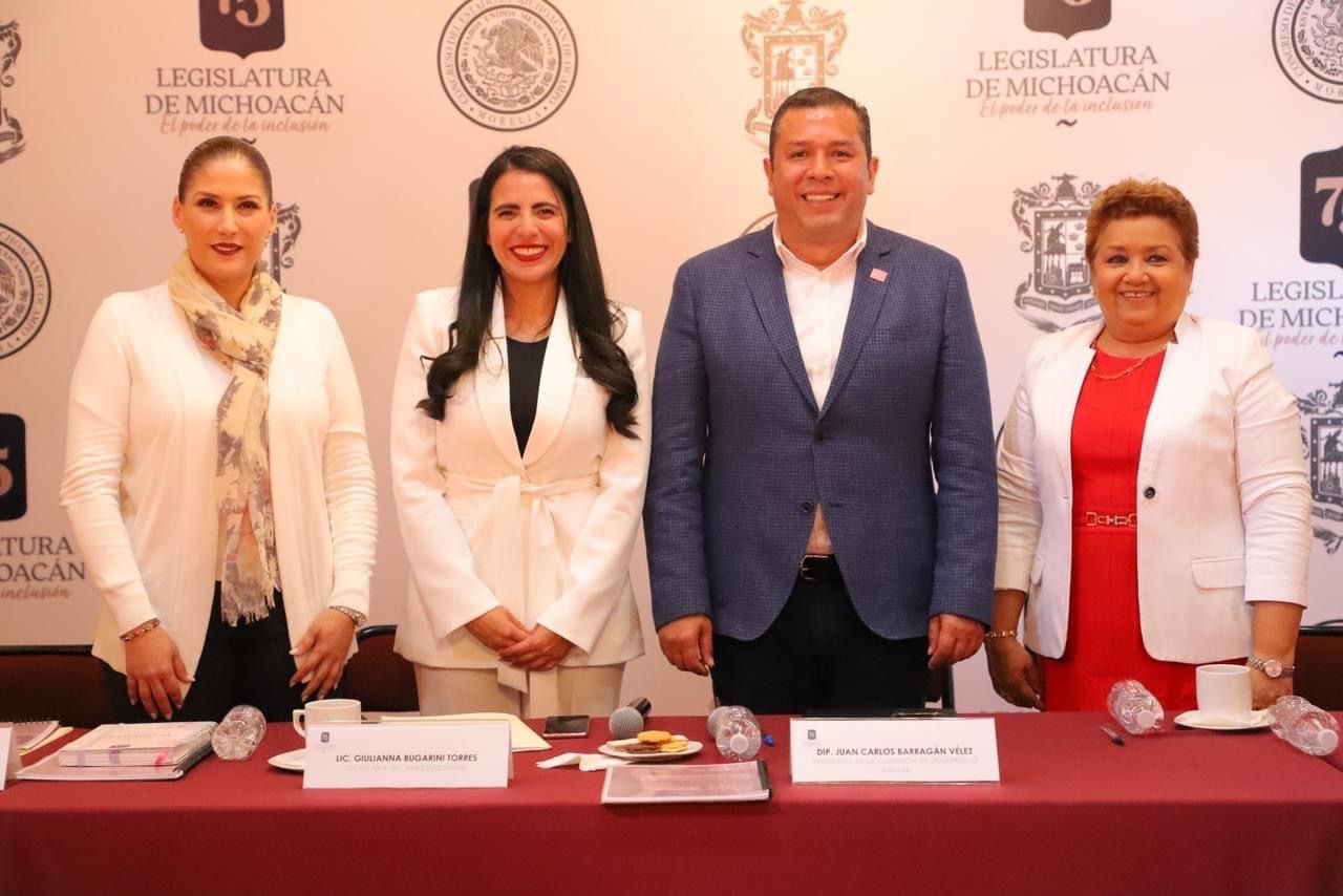 Acuerdan Bienestar y diputados trabajar juntos en beneficio de Michoacán