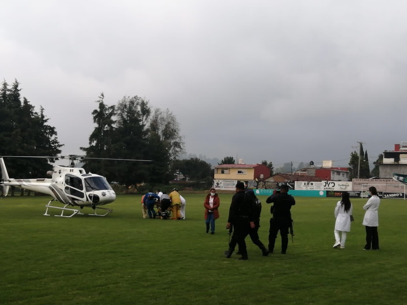 SSP realiza traslado aéreo de emergencia por código trauma