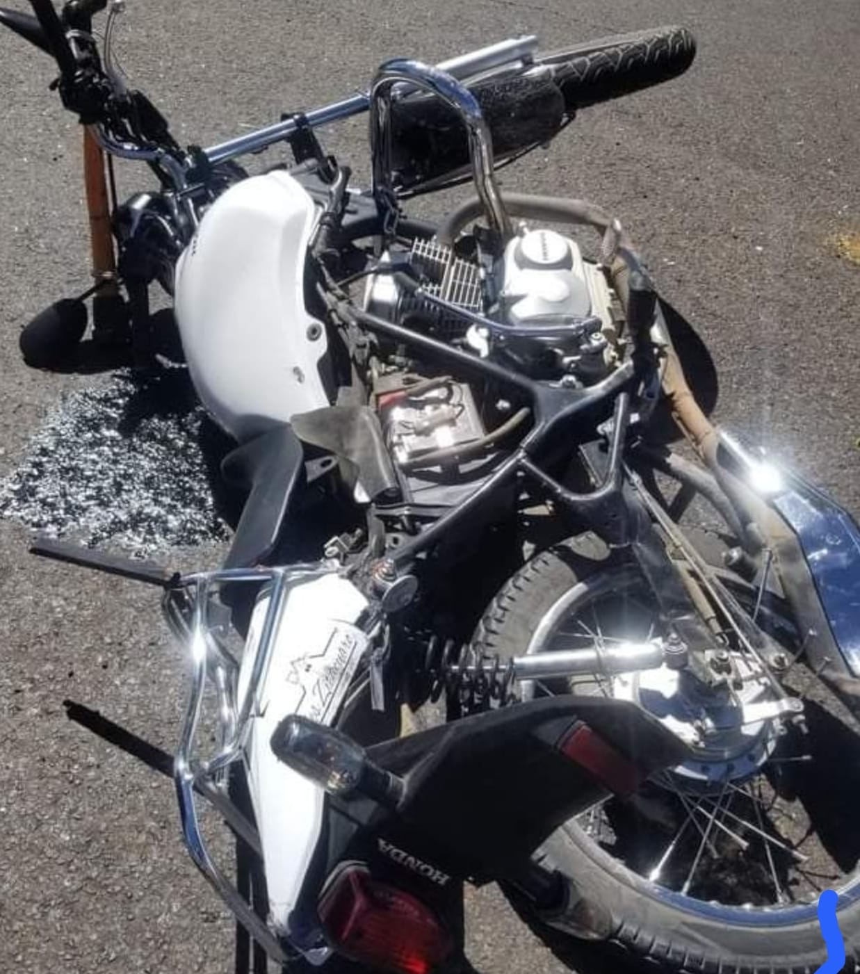 Un hombre perdió la vida al sufrir un accidente cuando viajaba en su motocicleta en la carretera Tuxpan – Cd. Hidalgo
