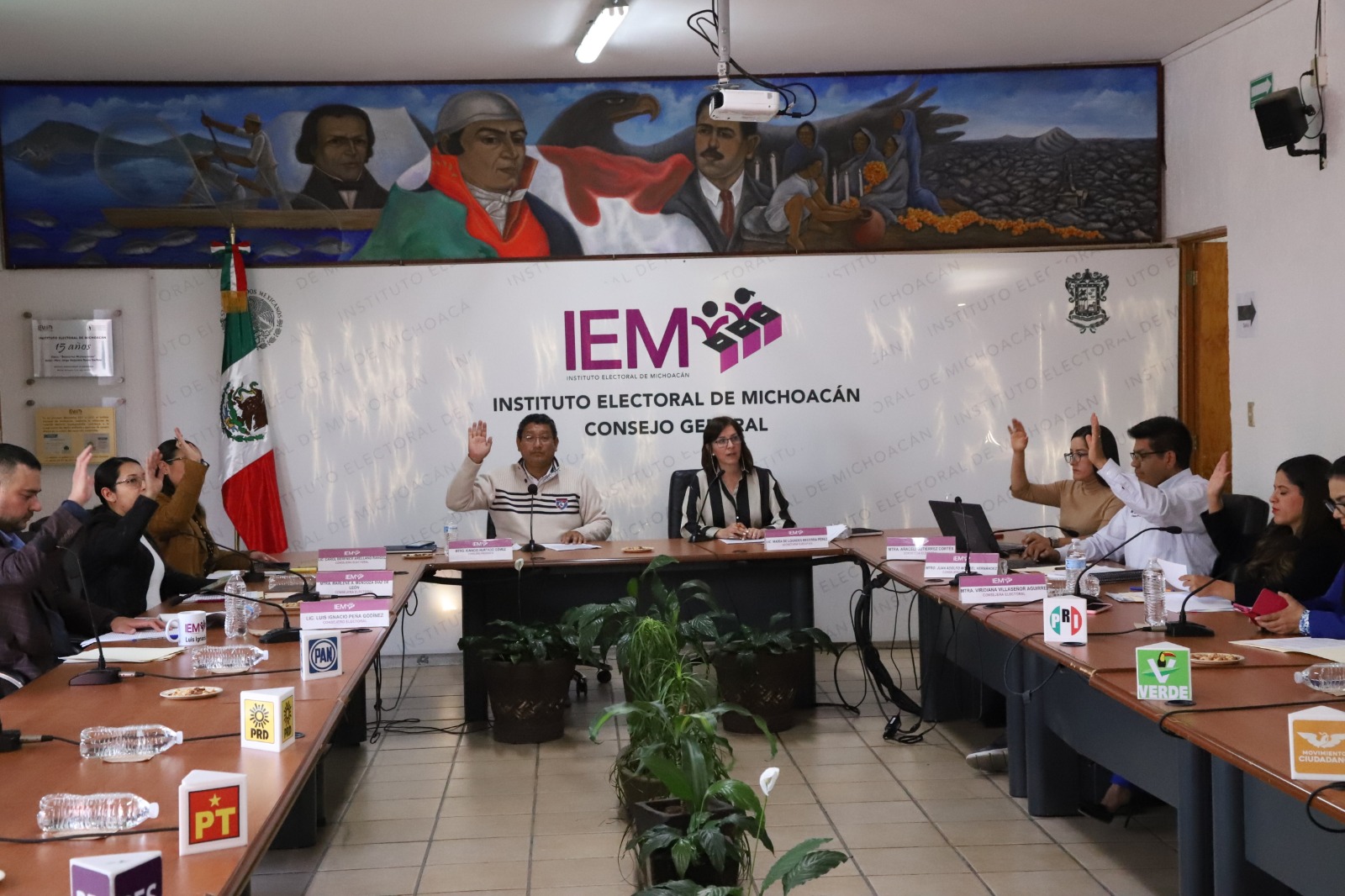 RECIBE EL IEM 4 SOLICITUDES PARA FORMAR AGRUPACIONES POLÍTICAS ESTATALES
