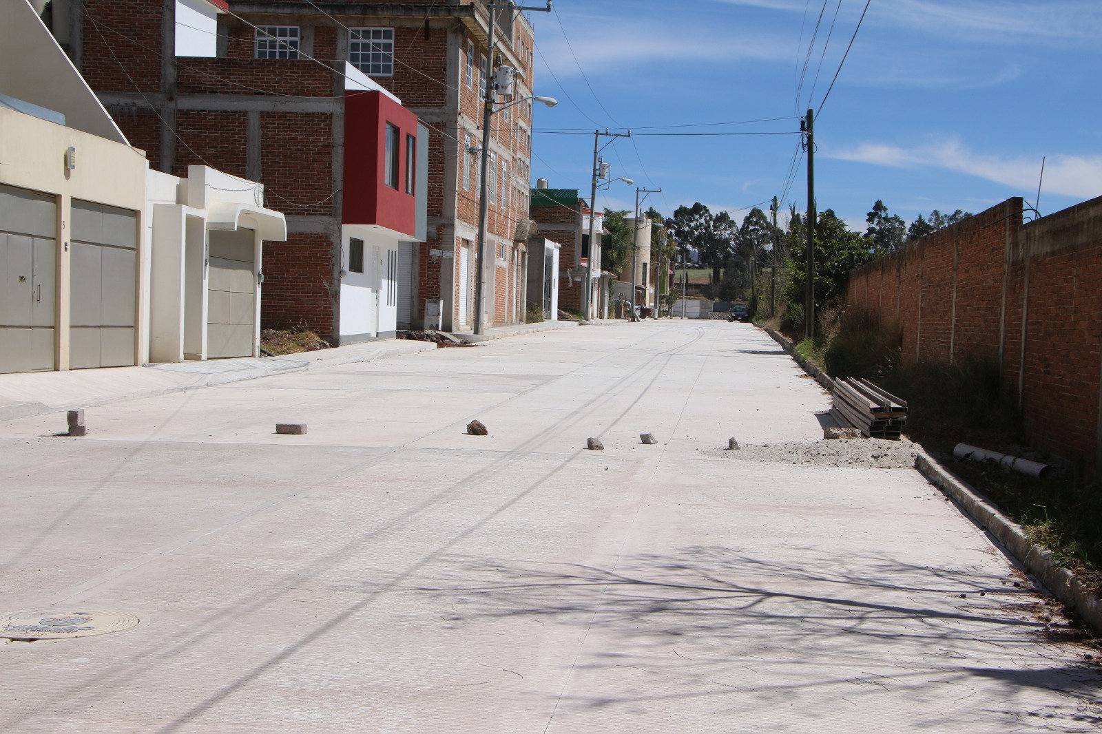 José Luis Téllez Marín supervisa obras