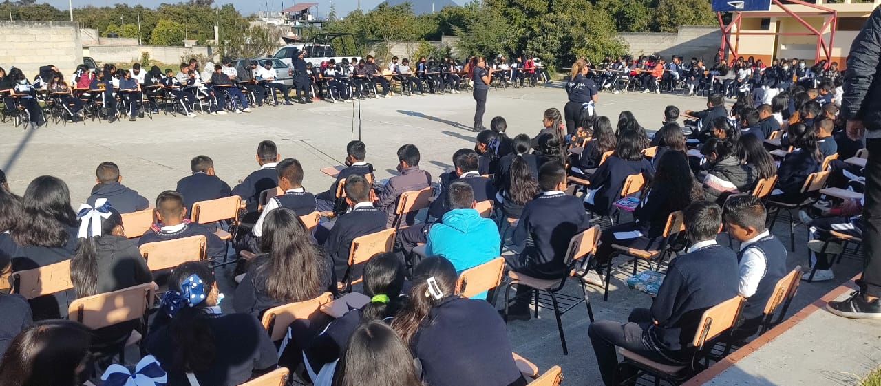 SSP brinda talleres informativos y preventivos a estudiantes, en Zitácuaro