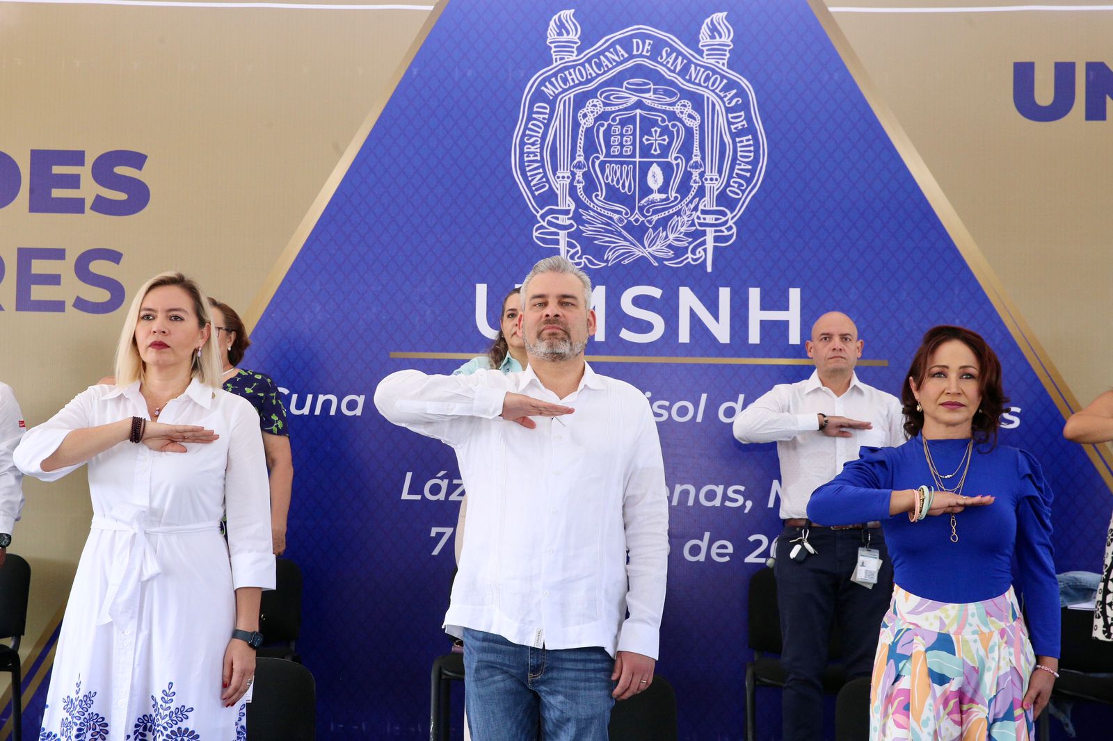 Reconoce Bedolla humanismo nicolaita en arranque de ciclo de la UMSNH.