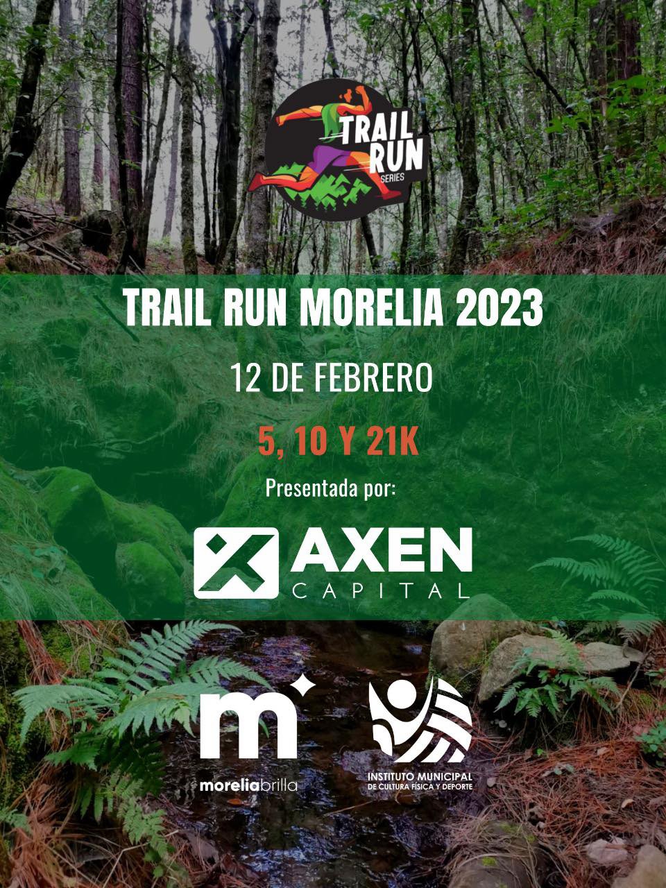 Todo listo para el Trail Run Morelia 2023.