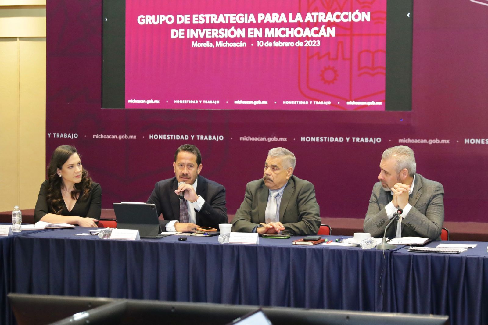 Empresas suman esfuerzos con Gobierno de Michoacán para atraer inversiones.