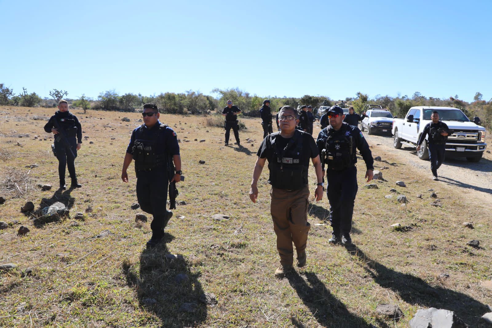 SSP y Sedena despliegan recorridos para preservar la paz en localidades de Copándaro y Tarímbaro.
