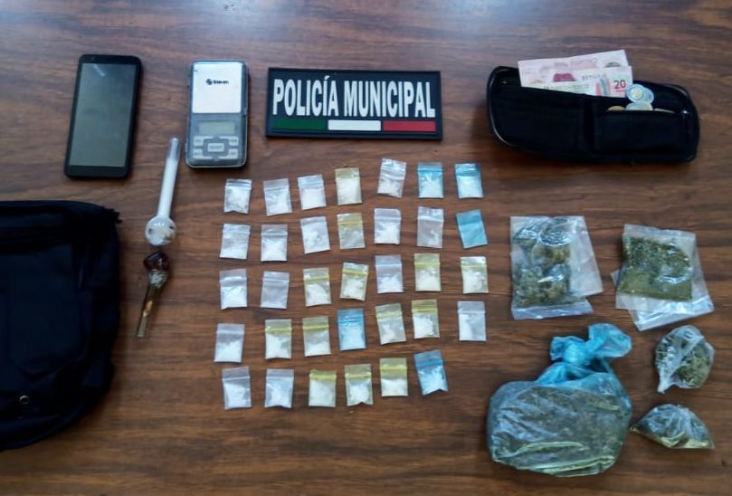 SSP detiene a 5 personas en posesión de 39 envoltorios con droga; en Zamora.