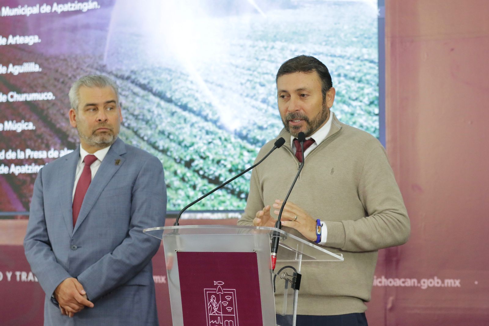 Proyecta CEAC inversión de 620 mdp en obras para mitigar la sequía en Michoacán.