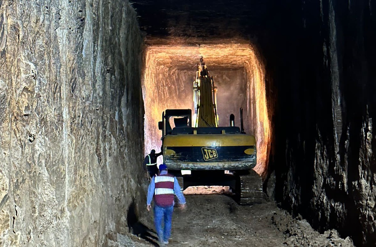 Concluye SCOP excavación de túnel en distribuidor vial de salida a Salamanca.