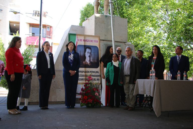 Carolina Pérez presidió acto conmemorativo del LXXXV Aniversario de la Expropiación Petrolera