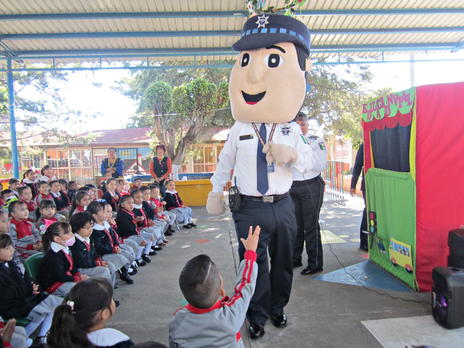 Tránsito y Movilidad de la SSP lleva a cabo taller de educación vial, a estudiantes de Morelia