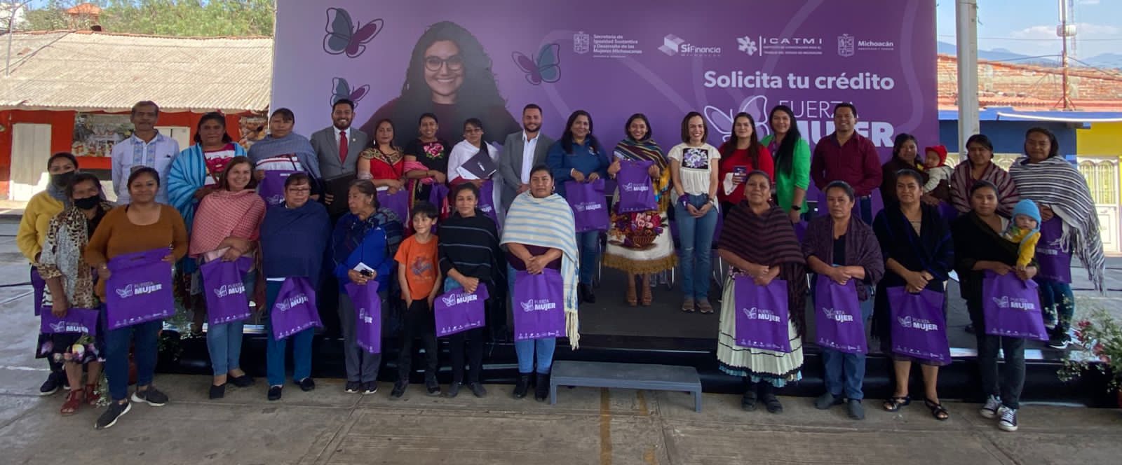 Acercará Sí Financia créditos a población de Santa Cruz Tanaco, en Cherán