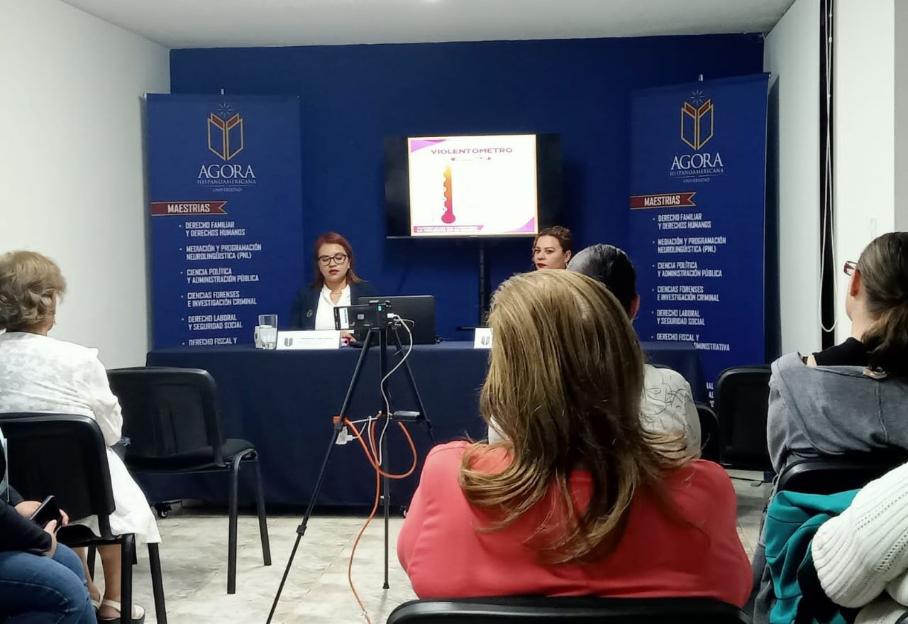 Imparte FGE charla denominada “Las Consecuencias de las Violencias” a estudiantes de la universidad Ágora Hispanoamericana