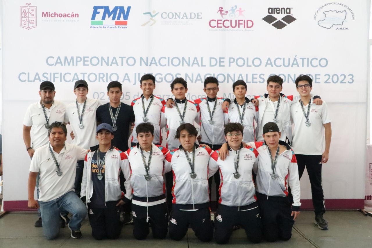 Jalisco, campeón absoluto del Clasificatorio Nacional de Polo Acuático