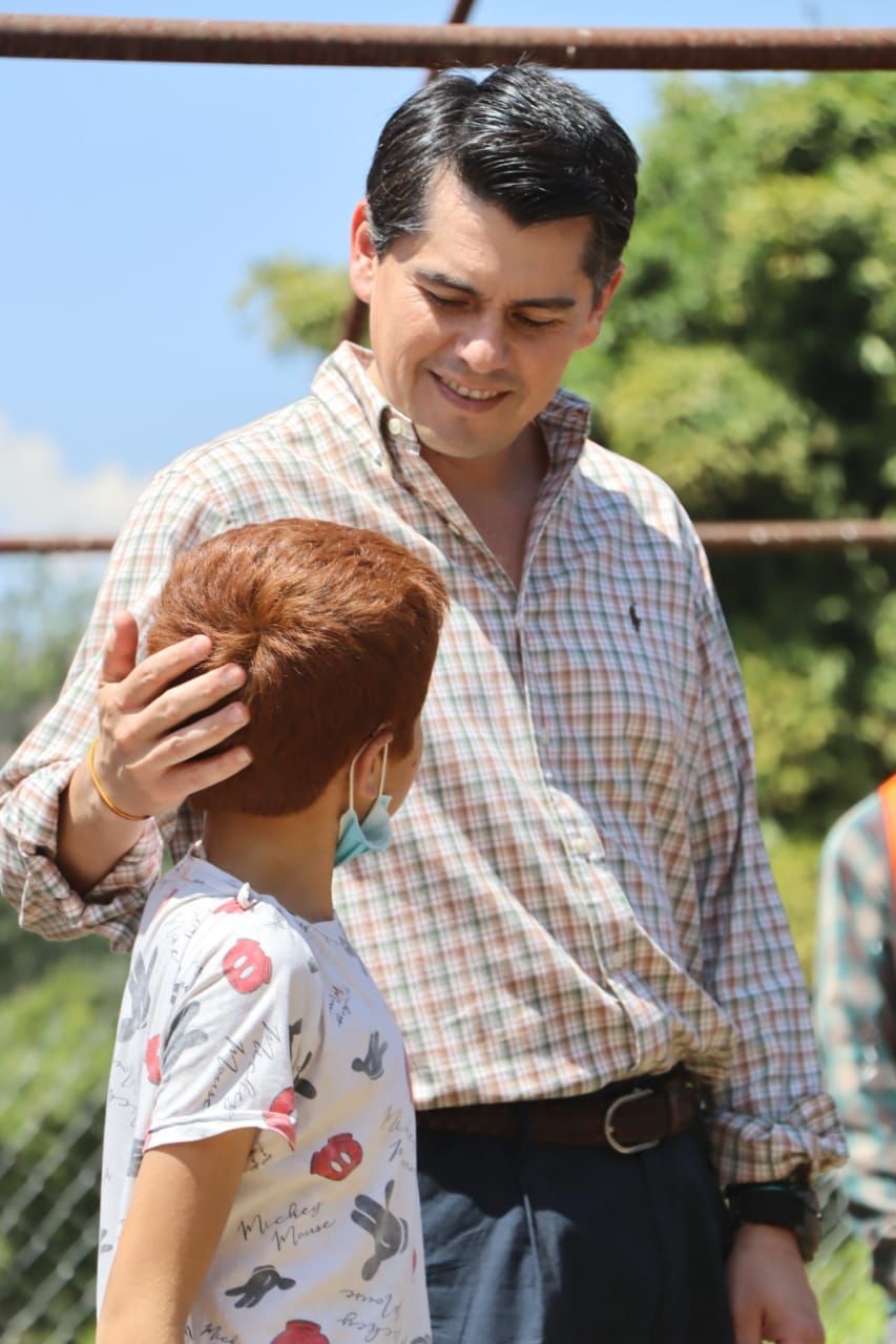 Inicia #GobiernoDeSoluciones más infraestructura educativa en Barranca Seca.