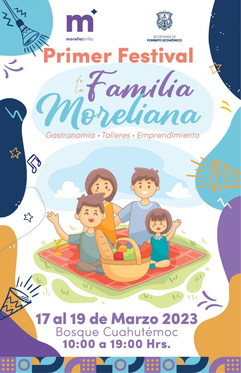 Este fin de semana, invita SEFECO al 1er. Festival de la Familia Moreliana.