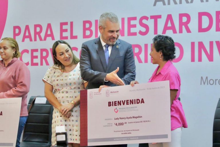 Cubre programa de ayuda a mujeres con cáncer más de 30 municipios de Michoacán.