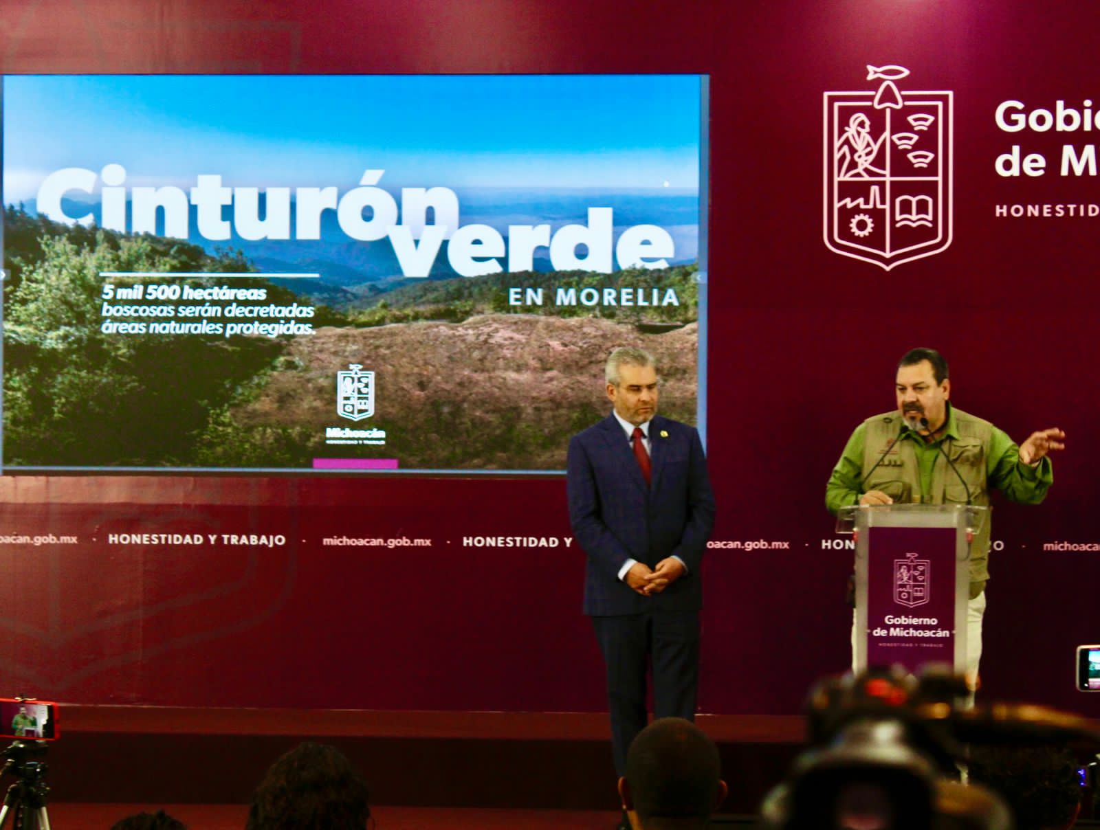 Morelia tendrá el 14% de su territorio con protección ambiental: Secma