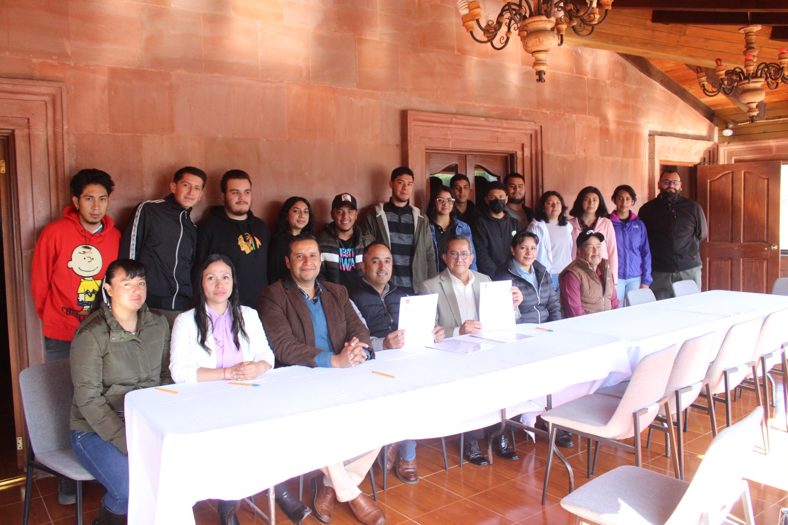 El ITSCH firma convenio con el Ayuntamiento de Áporo