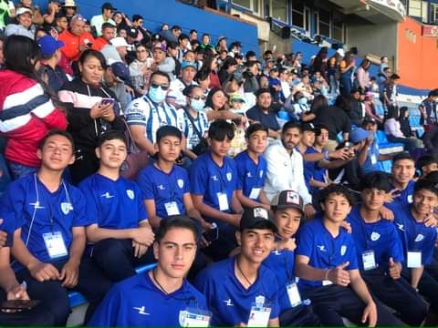 Centro de formación tuzos de Ciudad Hidalgo participó en torneo internacional en Pachuca