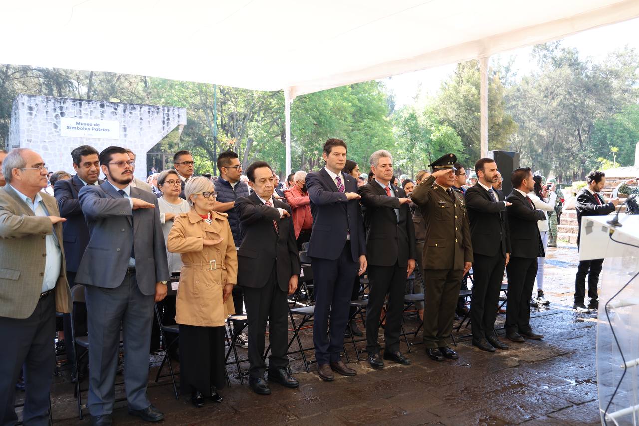 Encabeza Alfonso Martínez acto del LXIX Aniversario Luctuoso Gral. Francisco J. Múgica
