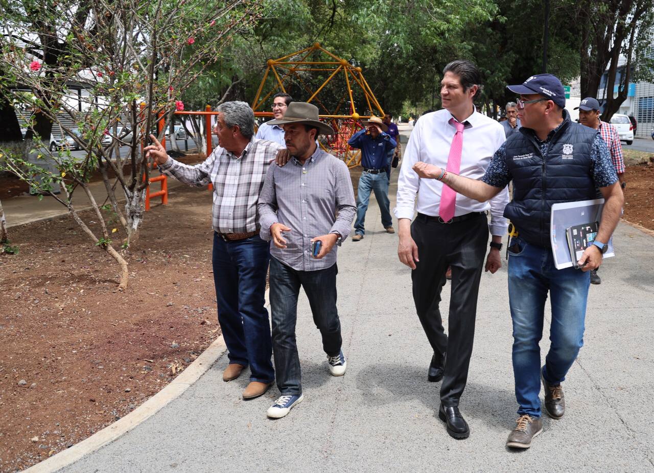 Casi listo el Parque Lineal del Boulevard García de León: Alfonso Martínez