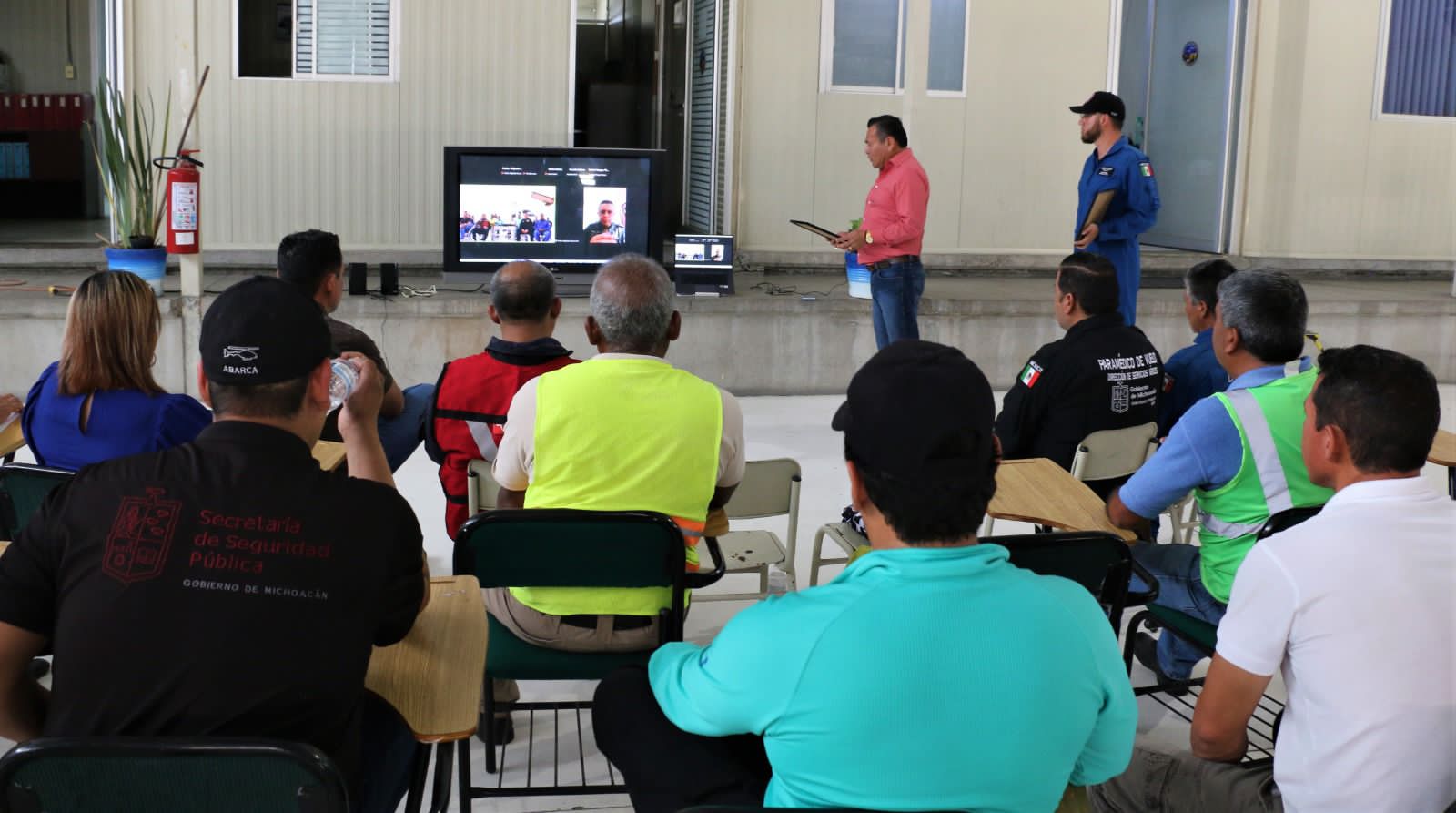 Se capacita Dirección de Servicios Aéreos de la SSP, en seguridad operacional