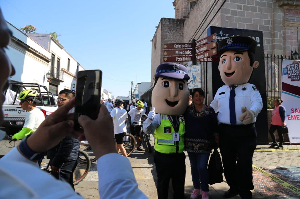 Llega “Pequeño Gran Guardia Civil” a la Kermés del DIF Michoacán 2023