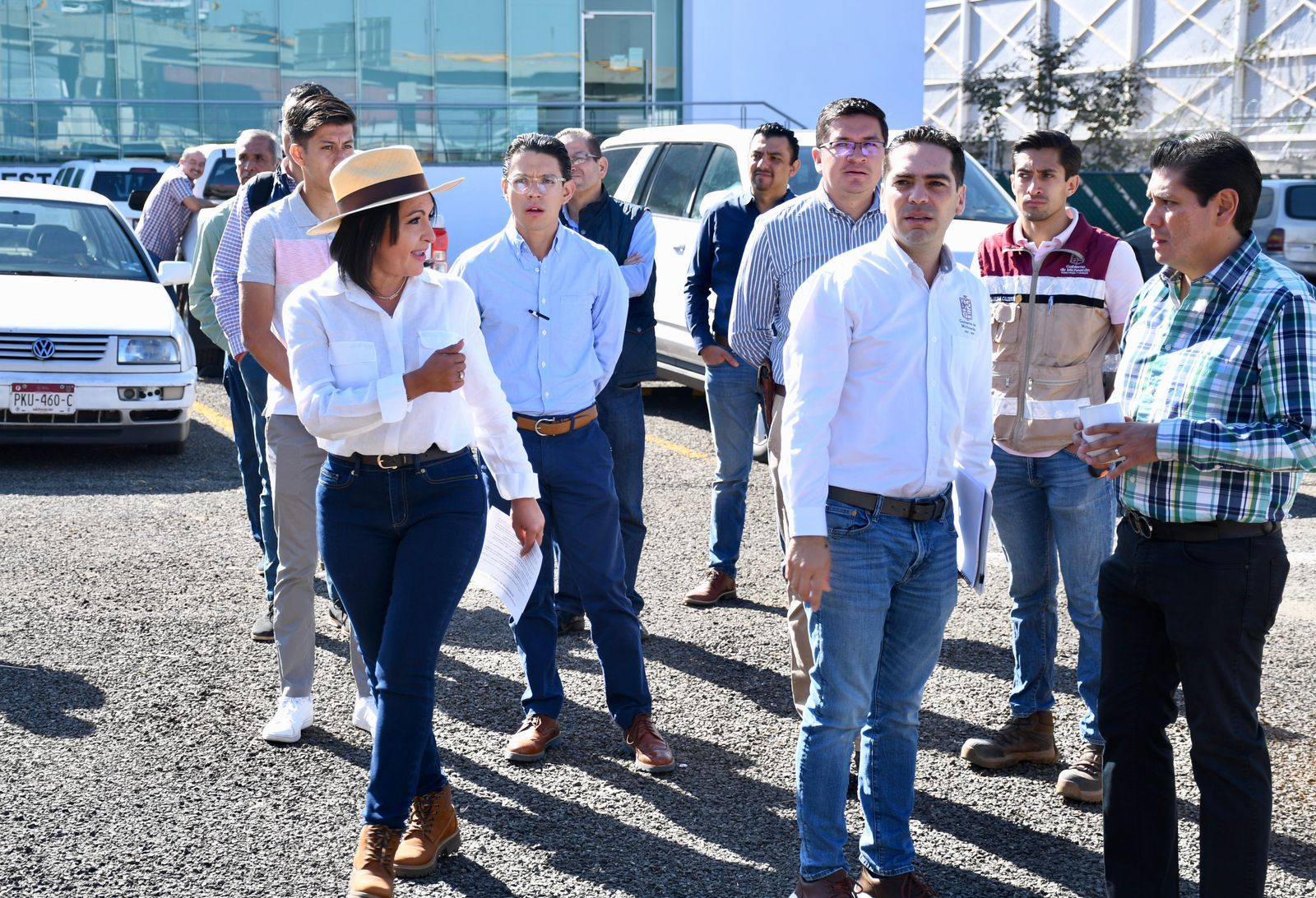 Supervisa Lupita Díaz Chagolla, dos obras correspondientes a la glosa del 1er Informe de Gobierno