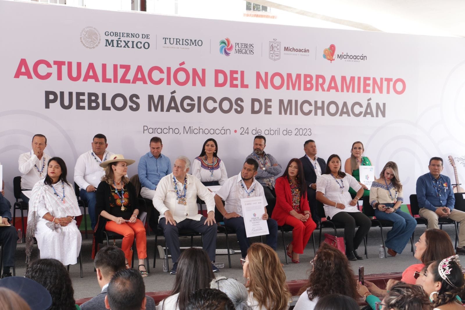 Recibe Santa Clara del Cobre actualización de nombramiento como Pueblo Mágico