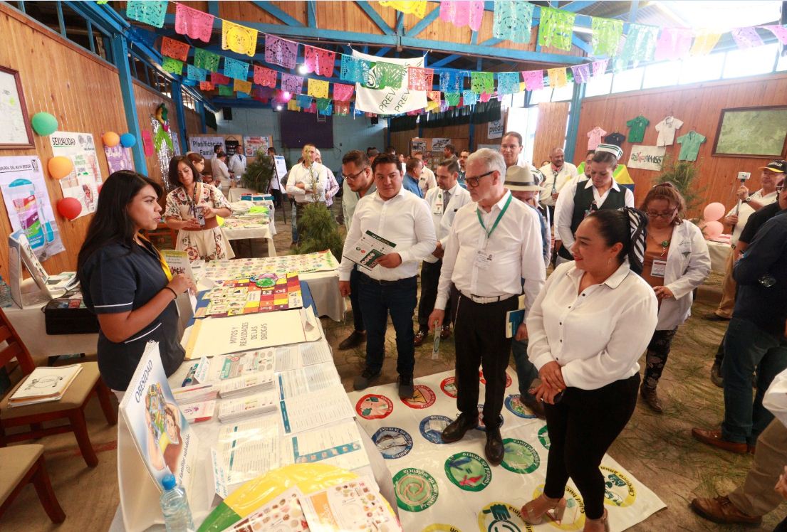 Impulsa prevención de enfermedades IMSS Michoacán, en  zona indígena de San Juan Nuevo Parangaricutiro
