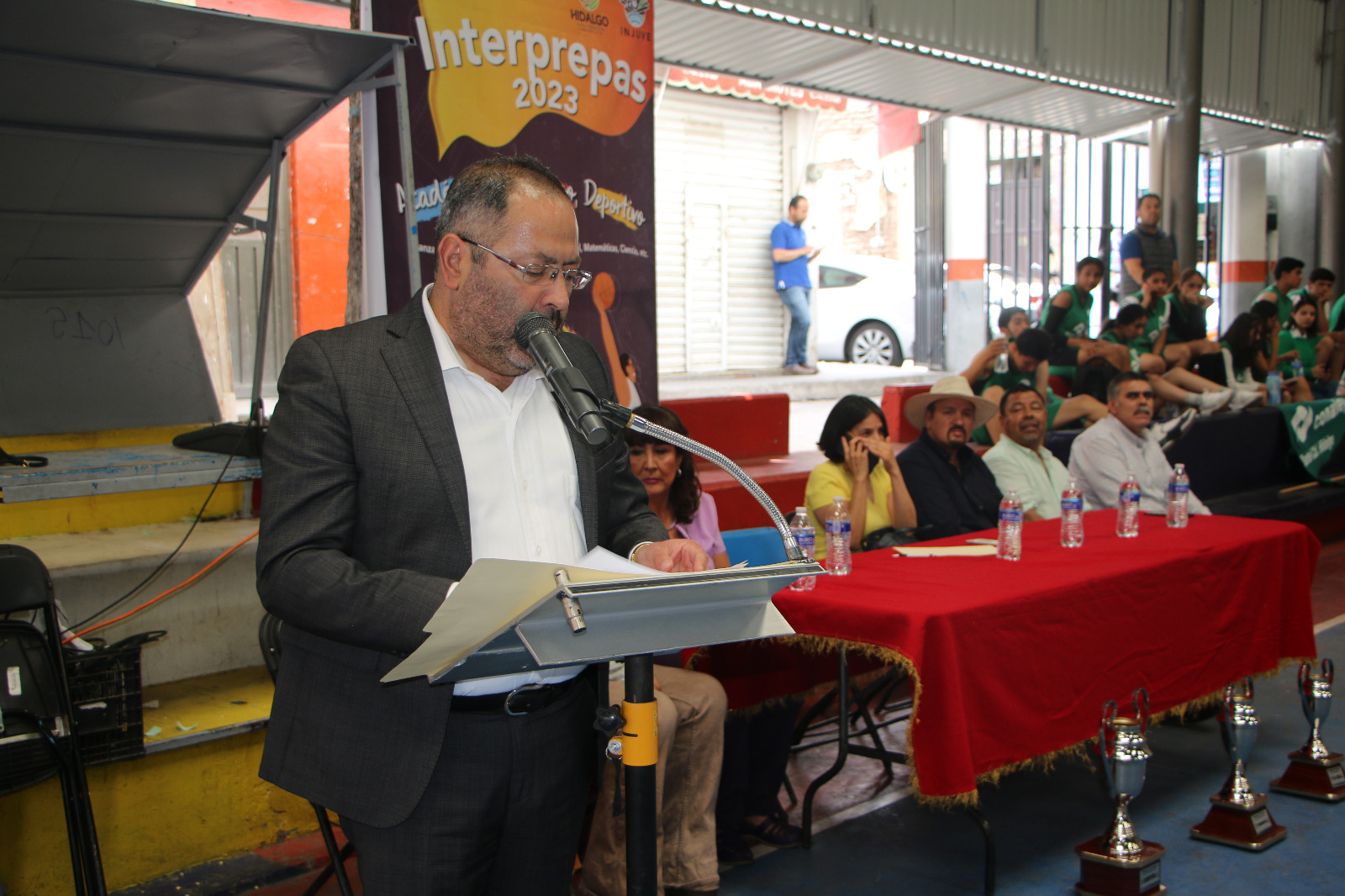 José Luis Téllez inauguró las actividades artísticas, académicas y deportivas del Interprepas en su edición 2023