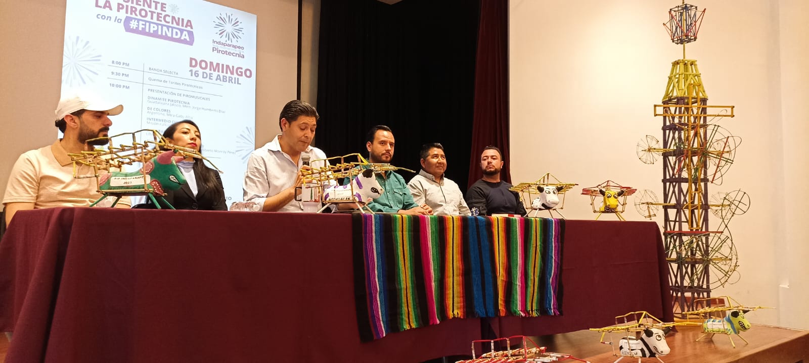 Invita Sectur a la Feria Internacional de la Pirotecnia 2023, en Indaparapeo