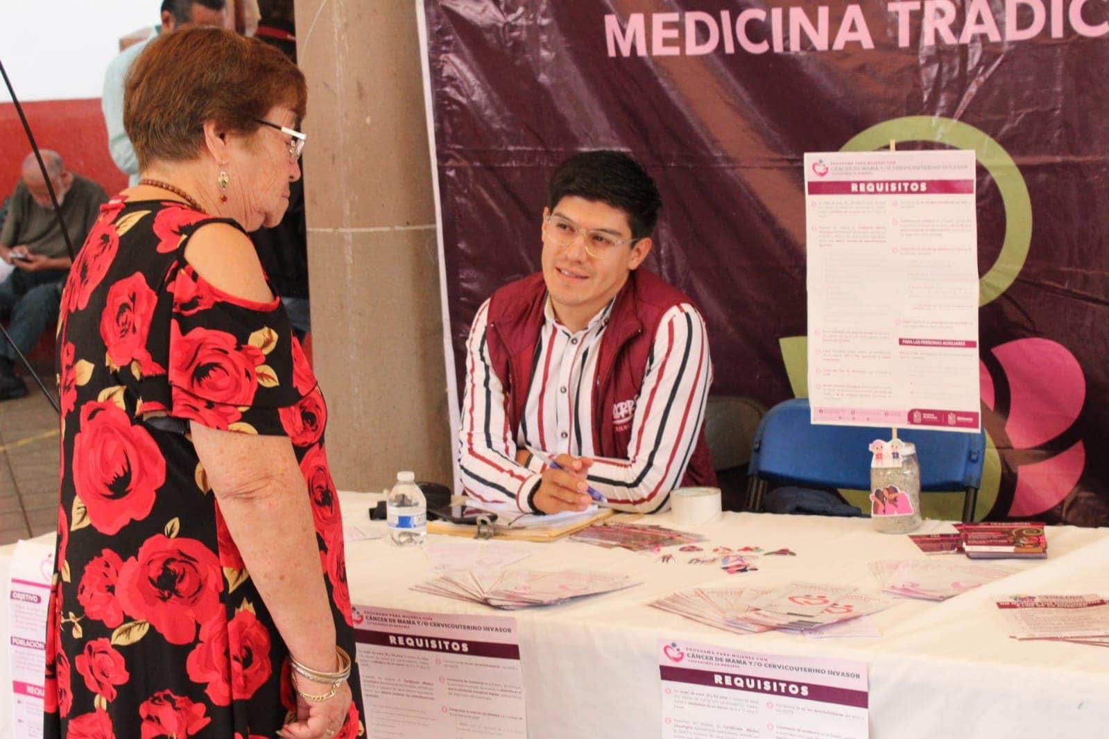 Esta semana, registro al programa de mujeres con cáncer en 12 municipios de Michoacán.
