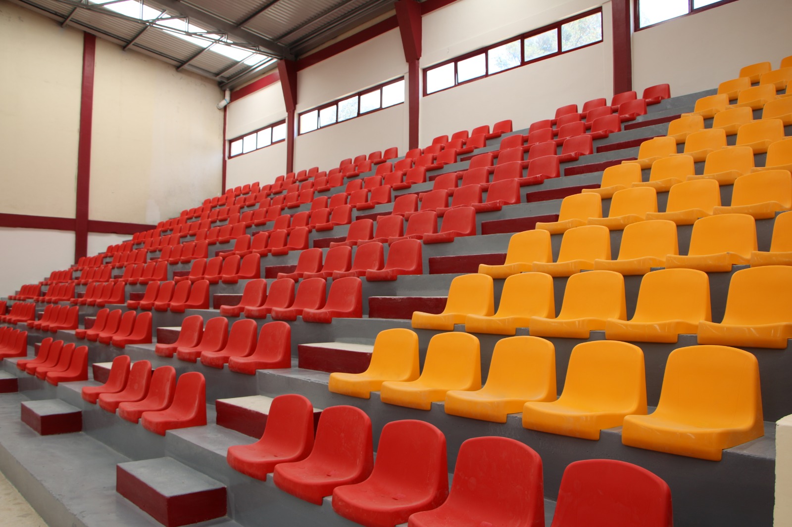 Con un avance del  98% la rehabilitación del Auditorio Municipal de la Unidad Deportiva Miguel Hidalgo: Téllez Marín.