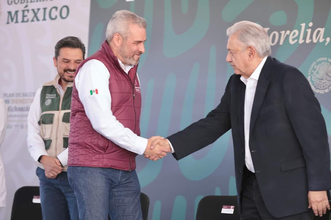 Felicita Bedolla al Presidente de Mexico por  la nacionalización de plantas eléctricas extranjeras.